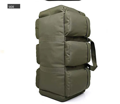 100L Large Travel Backpack & Camping Bag - Tactical Hiking, Trekking & Carry-On Duffel for Men
