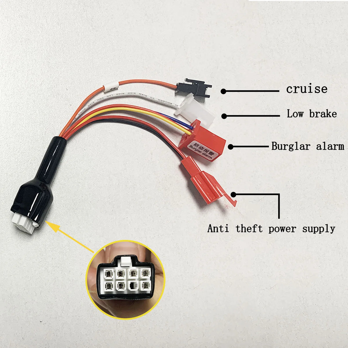 Sine Wave E-Bike Motor Controller - 48V–72V 2000W–3000W Brushless Scooter Controller