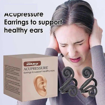 Tinnitus Relief Earrings – Anti-Tinnitus Ear Sleeves & Earring Stoppers for Soothing Ear Pressure Relief