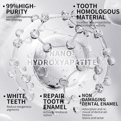 7.5% Hydroxyapatite Toothpaste – Gentle & Effective Enamel Protection for Sensitive Teeth, Fresh and Safe Formula
