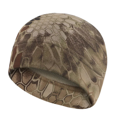 Men & Women Winter Fleece Watch Cap — Windproof Tactical Beanie for Hiking, Hunting & Outdoor Use
