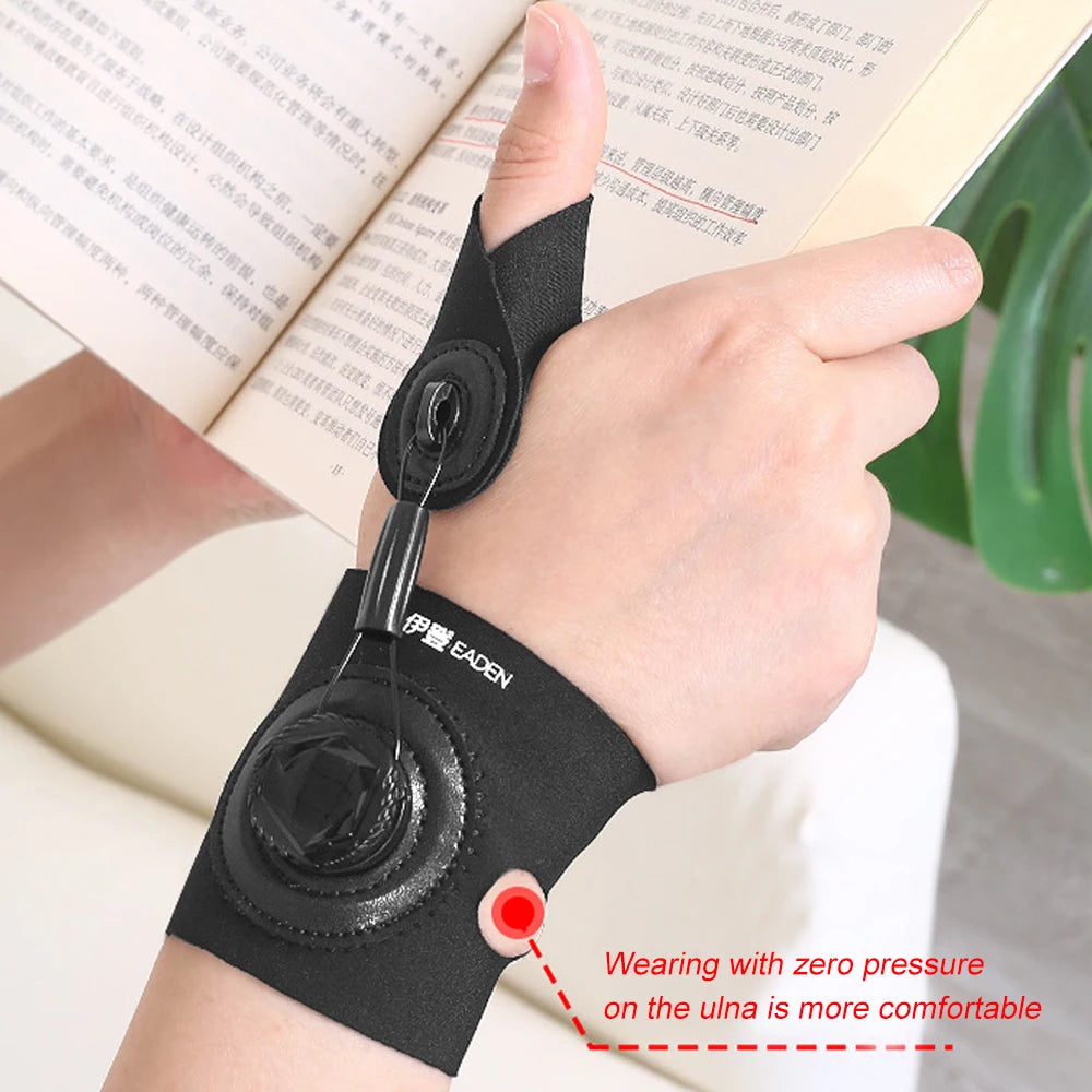 Adjustable Finger Splint Brace - Knob-Controlled Hand Support for Trigger Finger, Tendinitis & Recovery