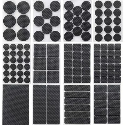 Non-Slip Self-Adhesive Furniture Pads – EVA Round & Square Table, Chair, Sofa Leg Floor Protectors Mat