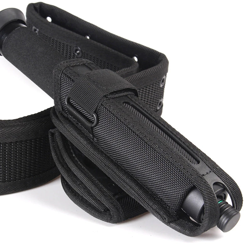 Telescopic Baton Holder - 360° Rotating Nylon Holster for 21–26 Inch Expandable Batons