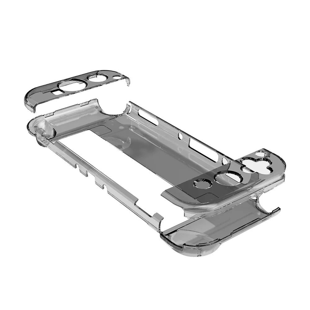 Transparent Protective Case for Nintendo Switch OLED — PC Shell Cover for Switch OLED Console