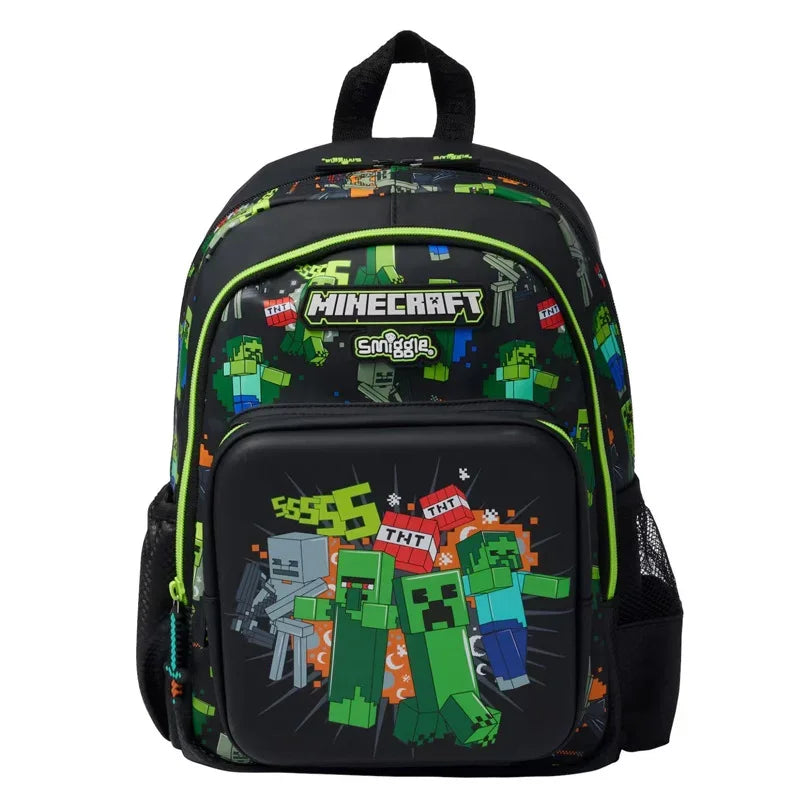 Genuine Smiggle Kids Backpack Set — School Bag, Pen Case & Lunch Bag for Students