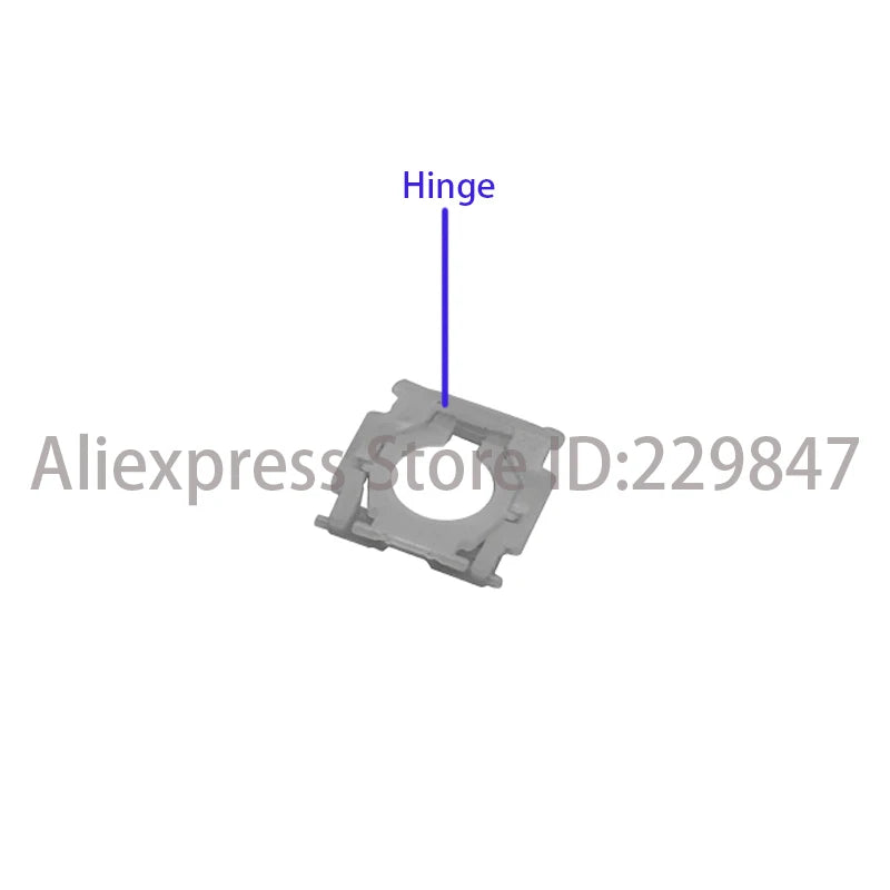 Logitech Craft MX Keys S Keyboard Replacement - Black & Gray Keycap and Hinge Repair Parts
