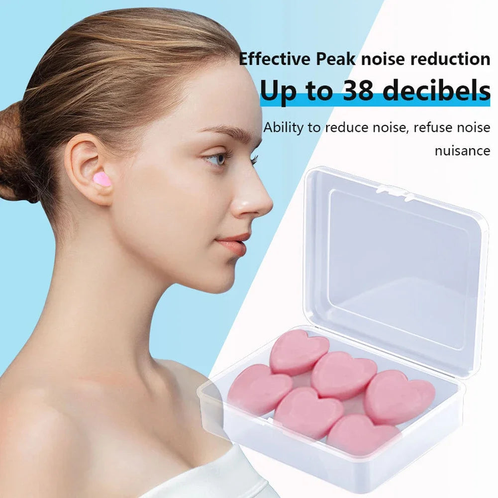 Silicone Earplugs – Moldable Noise-Reducing Ear Protection for Sleeping, Travel & Swimming