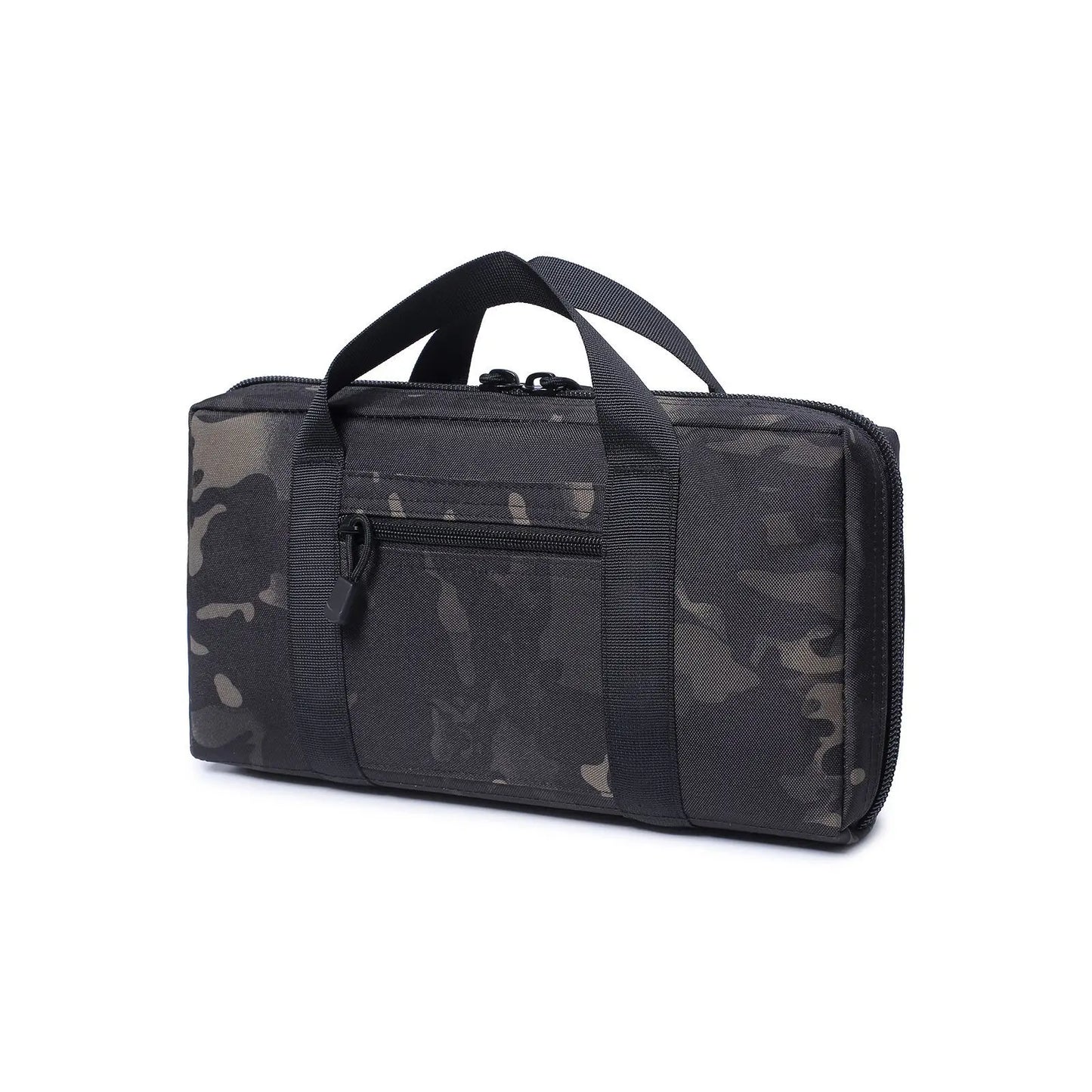 Tactical Pistol Range Bag - Portable Handgun and Ammo Carry Case - Soft Pistol Case with Holster - EDC Hunting Tool Pouch