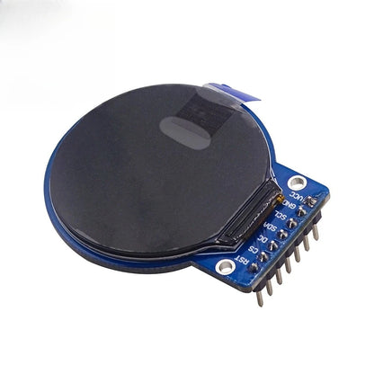 1.28 Inch 7PIN 8PIN SPI TFT LCD Module - Round Color Display Screen with GC9A01 Driver PCB Board