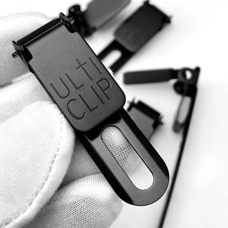 Stainless Steel Ulticlip Waist Clip – Knife Sheath Belt Clip for Kydex DIY EDC Holster Accessories & Replacement Parts