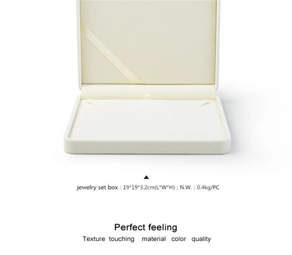 Oirlv Velvet Jewelry Box – Classic Ring, Earring & Necklace Case for Wedding Gift & Display