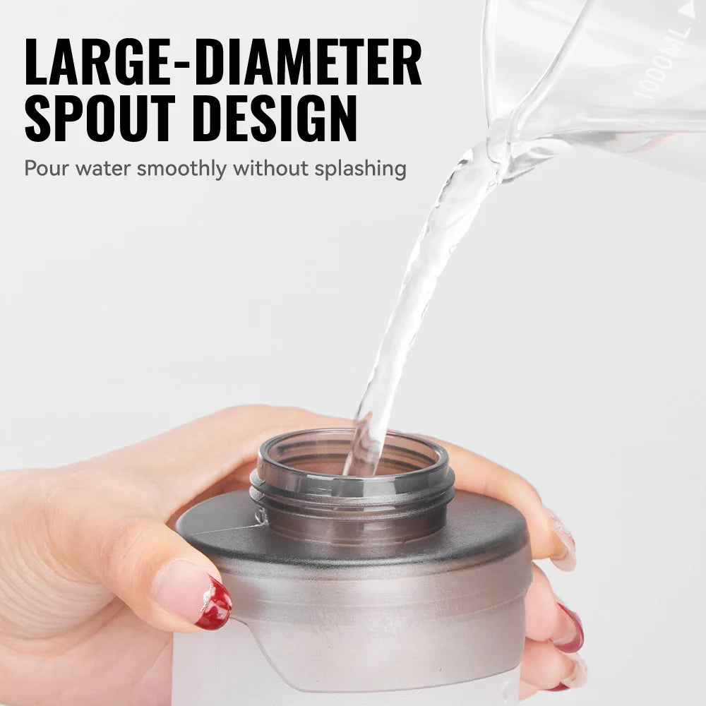 WRELS Soft Water Bottle with Filter - Ultralight Collapsible Hiking & Camping Hydration Flask