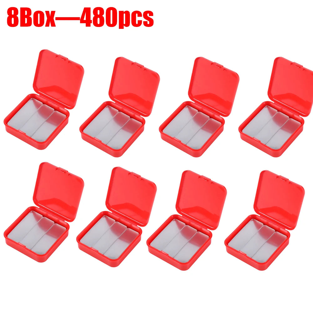 Double-Sided Adhesive Tape — 60-600PCS Reusable Transparent Wall Mount Stickers, Heavy-Duty & No-Trace