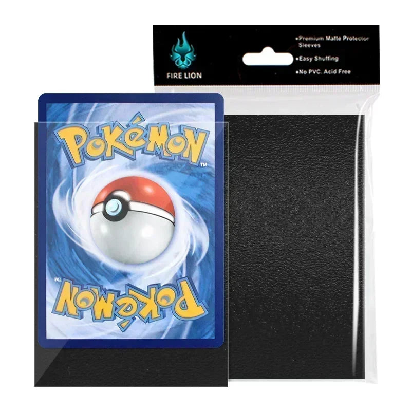 100Pcs 66×91mm Trading Card Sleeves - Soft Penny Sleeves for MTG, Yu-Gi-Oh! & Baseball Cards
