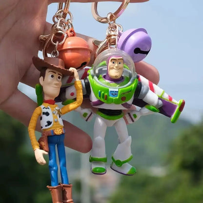 Cartoon Anime Doll Keychain - Cute Bag Pendant Figure Birthday Gift Accessory