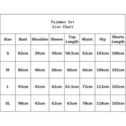 Women’s Bow Print Pajama Set – Long Sleeve Top & Trousers 2-Piece Soft Sleepwear Loungewear