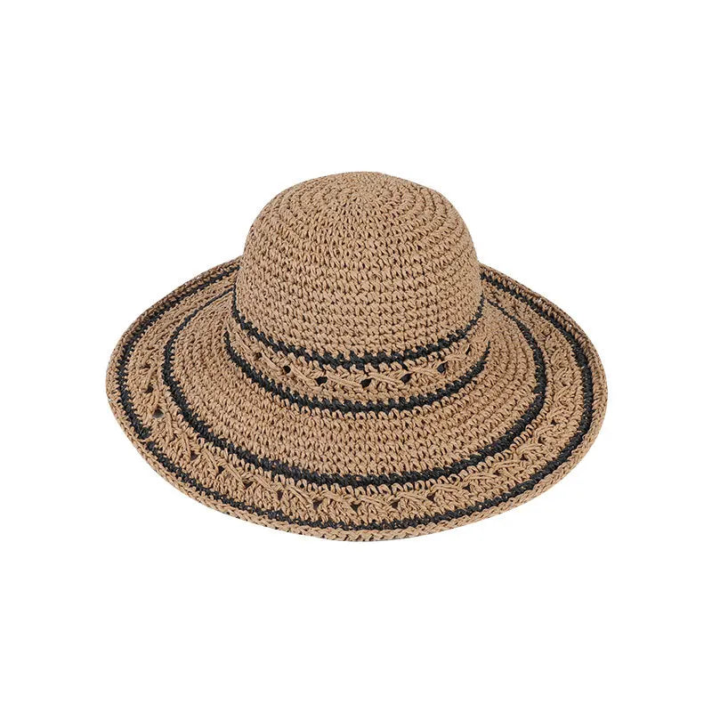2023 Women’s Summer Straw Hat – Sunshade & Face Shield Hat with UV Protection, Versatile Sunscreen for Spring and Autumn
