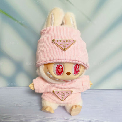 Labubu Clothes Suit for 15cm & 17cm Labubu V1/V2/V3 Dolls – Doll Accessories Outfit