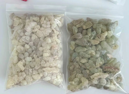 Premium Omani Hojari Frankincense Resin - Oil-Rich Aromatic Resin for Meditation & Aromatherapy