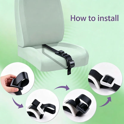 Pregnancy Seat Belt Adjuster - Maternity Car Safety Belt Protector for Comfortable Driving and Belly Pressure Relief