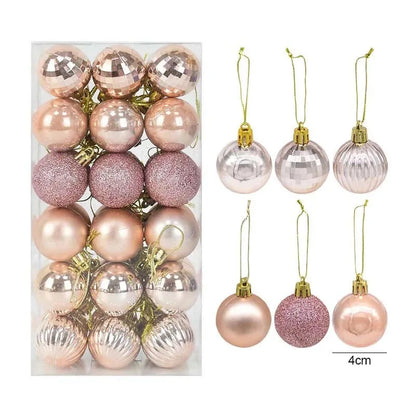 Christmas Ball Ornaments – Hanging Tree Pendants for Xmas, Home Decor, 2026 New Year & Holiday Gifts