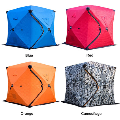 Easy Set-Up Winter Ice Fishing Tent – Portable Waterproof & Windproof Shelter for Ice Fishing