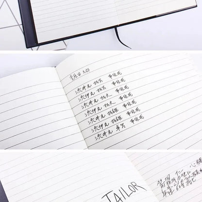 A5 Anime Notebook Set – Leather Journal, Feather Pen, Animation Art Writing Notepad, Christmas Gift