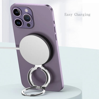 MagSafe Magnetic Finger Ring Holder for iPhone 12/13 Pro Max Mini - Magnet Phone Stand Grip Mount - Smartphone Accessories
