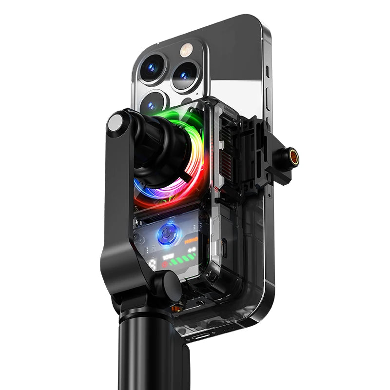 DL23 Semiconductor Phone Cooler - 2000mAh Temperature-Controlled Smartphone Cooler with Digital Display & Dual Mount Holes