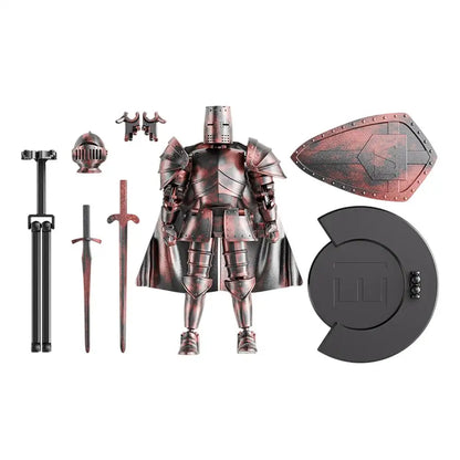 Multi-Jointed Medieval Knight Action Figure – Fully Flexible 360° Movable Body Model Figurine