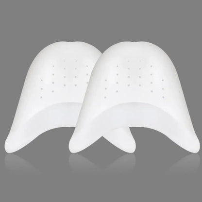 Silicone Gel Toe Covers for Ballet – Forefoot Pads & Toe Protectors (Elastic Knitted Dance Shoe Inserts)
