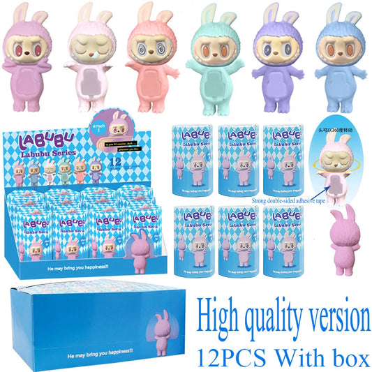 Labubu Hippers Blind Box Figure – PVC Action Doll Toy Collection for Kids & Birthday Gift