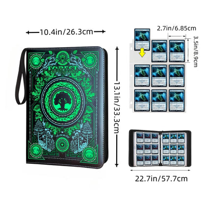 9-Pocket Card Binder with Sleeves — 900 Double-Sided Premium Collector Album for MTG, TCG & YuGiOh Cards