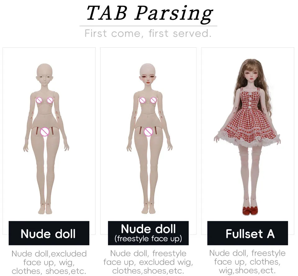 1/4 BJD Doll Carmen A Bariy — High-Quality Ball Jointed Doll Toy Gift for Girls