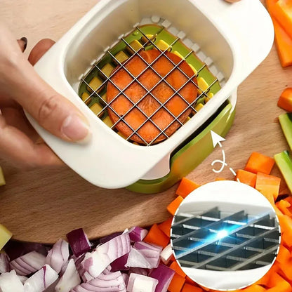 Multifunctional Vegetable Chopper - Onion Dicing, French Fries Slicer, and More! Kitchen Tools and Gadget