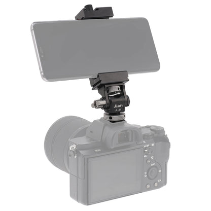 FOTGA Cold Shoe Monitor Mount Bracket – Universal QR Plate for DSLR/SLR Camera, Monitor, and Speedlite, 3KG Payload