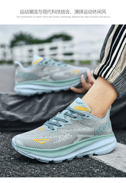 Men's Sports Running Shoes - Carbon Plate Marathon Sneakers, Lightweight & Breathable Athletic Shoes for Women