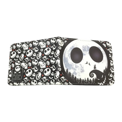 The Nightmare Before Christmas PU Leather Wallet — Credit Card Holder Purse with Coin Pocket, New Arrival