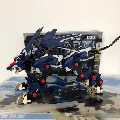 BT Building Blocks ZOIDS RZ-041 Liger ZERO Jager — 1:72 Scale Full Action Plastic Model Kit, Assemble Toy, Christmas Gift for Children