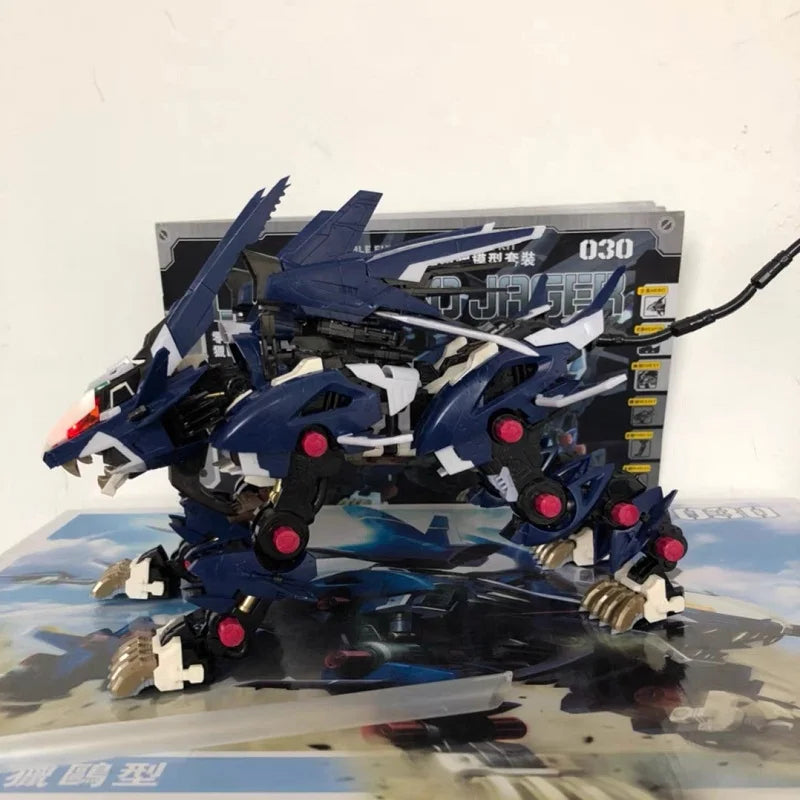 BT ZOIDS Liger ZERO Jager Building Kit - 1:72 Scale Full Action Assembly Model Toy Gift