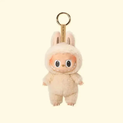 17cm Labubu V1 The Monsters Blind Box - Keychain & Cardiac Macarone Girl Gift with Free Sonny Angel