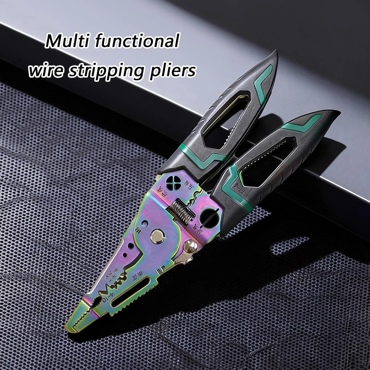 Steel Wire Stripper Pliers - Durable Cutting & Holding Tool with Ergonomic Grip for Reduced Hand Fatigue