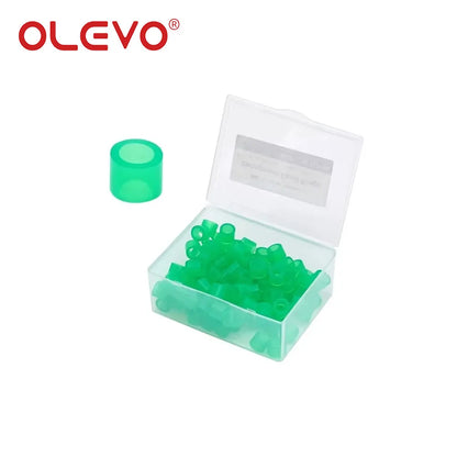100pcs Dental Silicone Color Code Rings - Autoclavable Instrument Marking Bands for Dentist Surgical Tools Identification