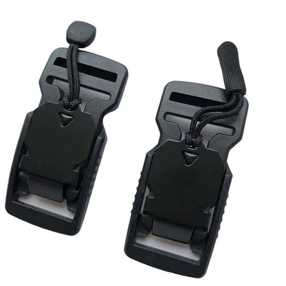 Quick Release Magnetic Buckle Strap Clip – 20/25/32mm Functional Belt Buckle for Outdoor Backpacks, Bags & Gear Accessories (1Pc)