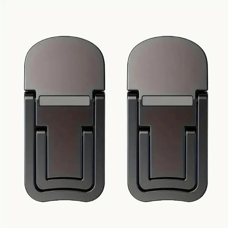 2PCS Mini Foldable Laptop Stands – Portable Adjustable Notebook & Keyboard Riser with 2 Angles