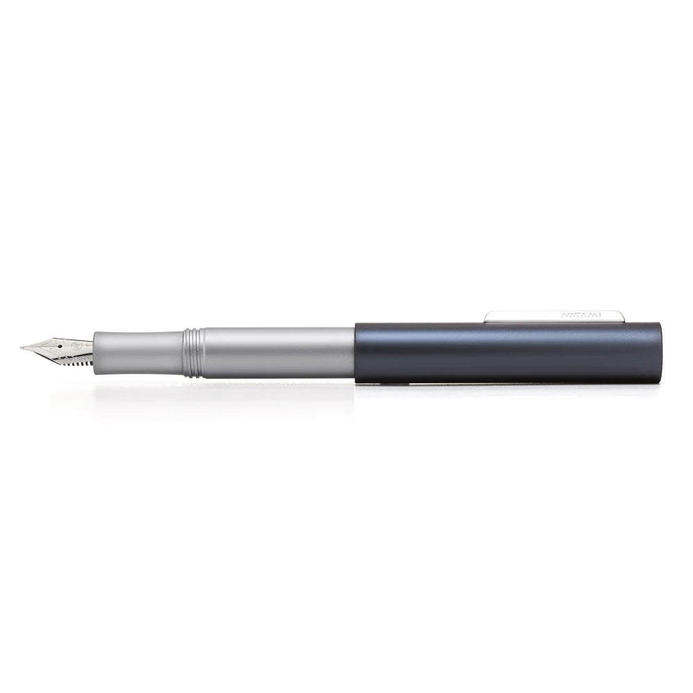 Natamifountain Pen with Fine Metal Nib - Smooth Writing Ink Pen for Office, School & Signatures