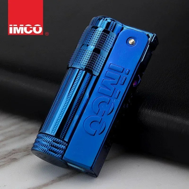 IMCO Aiku 6700 Metal Lighter – Austrian Retro Trench Design, Windproof Kerosene Lighter for Men’s Smoking Gift