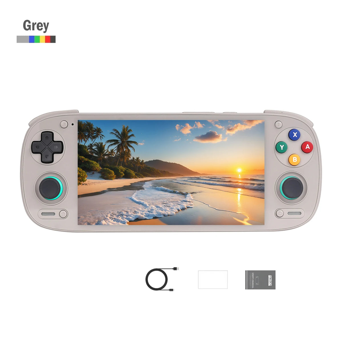 Retroid Pocket 5 RP5 5.5" AMOLED Handheld Game Console - Android 13 Retro Gaming Player with Hall Joystick & Swappable Buttons