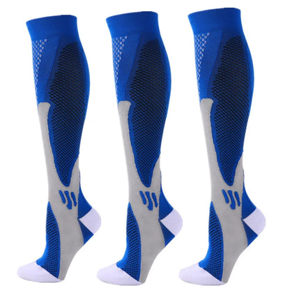 3 Pairs Compression Socks 30 mmHg — S-XXL Medical Socks for Edema, Diabetes & Varicose Veins